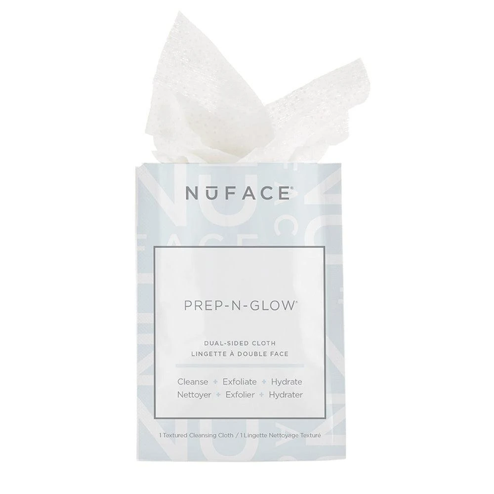 NuFACE Prep-N-Glow Cleanse + Exfoliation Cloths (5pk) 3 NuFACE Prep-N-Glow Cleanse + Exfoliation Cloths (5pk) - Image 3