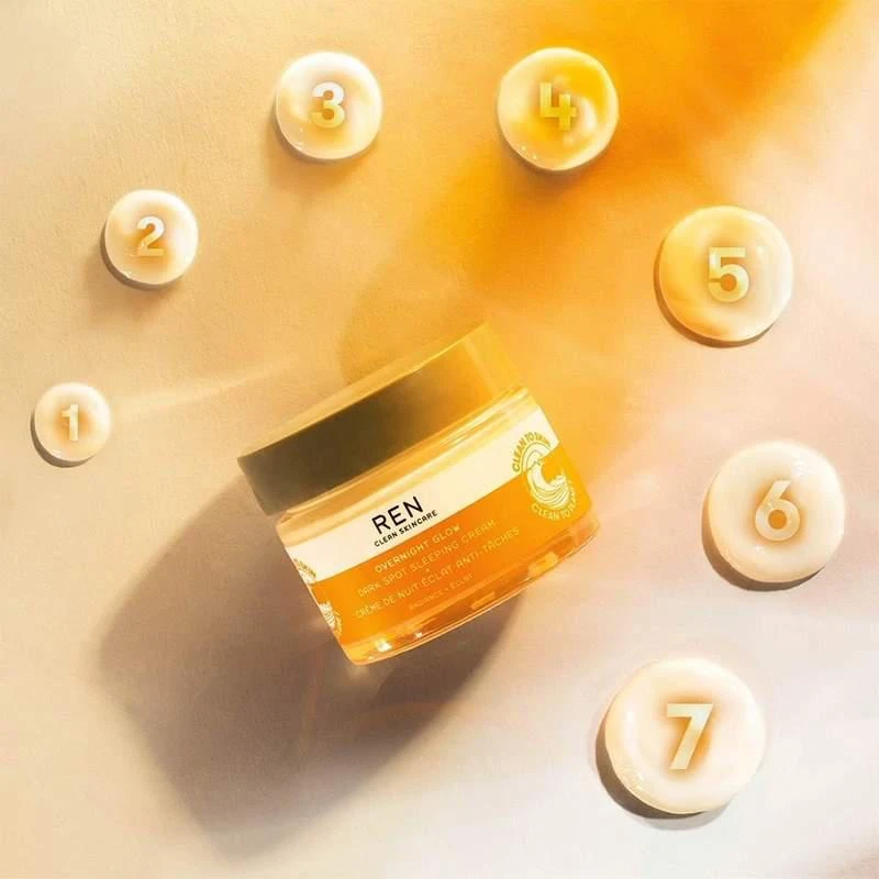 Ren Clean Skincare Overnight Glow Dark Spot Sleeping Cream 2 Ren Clean Skincare Overnight Glow Dark Spot Sleeping Cream - Image 2