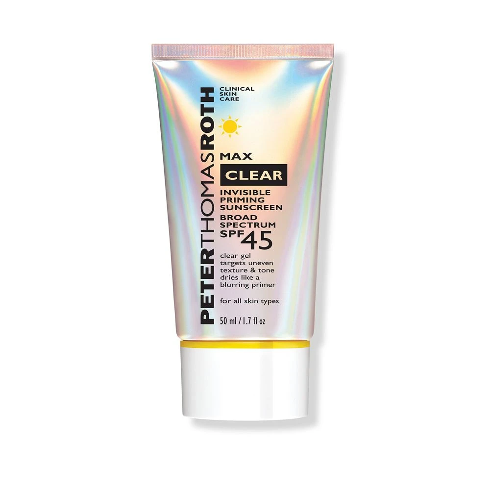 Peter Thomas Roth Max Clear Invisible Priming Sunscreen SPF 45 1 Peter Thomas Roth Max Clear Invisible Priming Sunscreen SPF 45