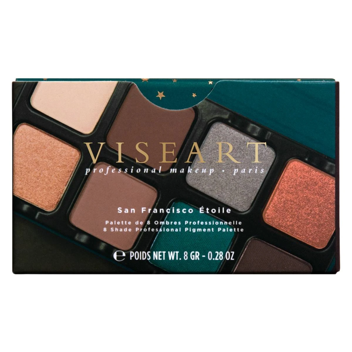 Viseart Petit Pro San Francisco Etoile Eyeshadow Palette 2 Viseart Petit Pro San Francisco Etoile Eyeshadow Palette - Image 2