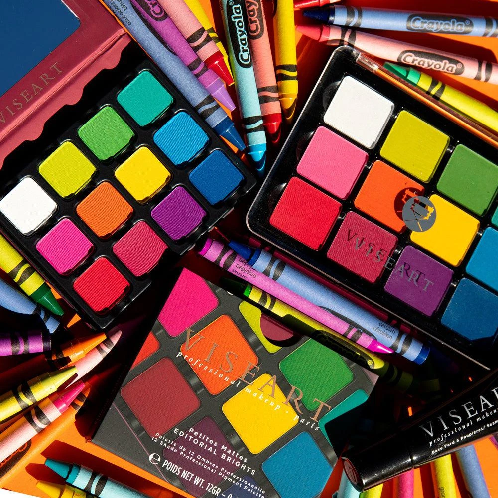 Viseart Petites Mattes Editorial Brights Eyeshadow Palette 5 Viseart Petites Mattes Editorial Brights Eyeshadow Palette - Image 5