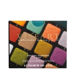 Viseart Petites Shimmers Coy Eyeshadow Palette 14 Viseart Petites Shimmers Coy Eyeshadow Palette -Camera Ready Cosmetics PetitesShimmersCoy Web Carton 4.5.23
