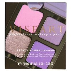Viseart Petits Fours Lavande Eyeshadow Palette -Camera Ready Cosmetics PetitsFours Lavande Sleeve 4.27
