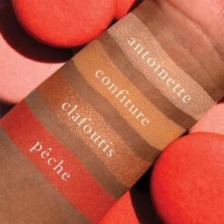 Viseart Petits Fours Pêche Eyeshadow Palette -Camera Ready Cosmetics PetitsFours Peche Swatches Dark 5.5.22