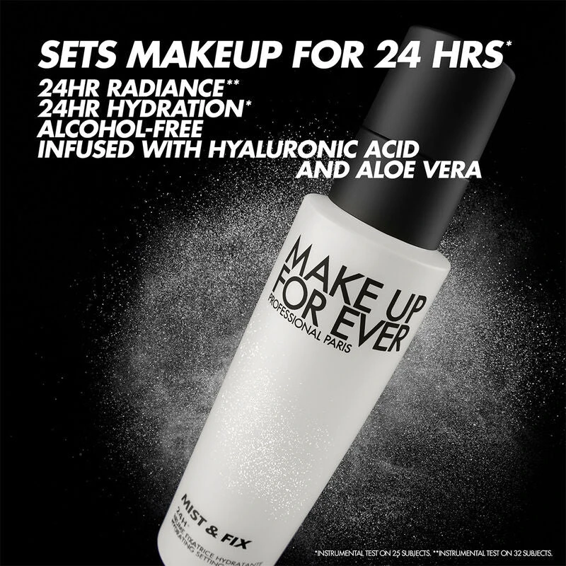 Make Up For Ever Mist & Fix 24HR Hydrating Setting Spray 6 Make Up For Ever Mist & Fix 24HR Hydrating Setting Spray - Image 6