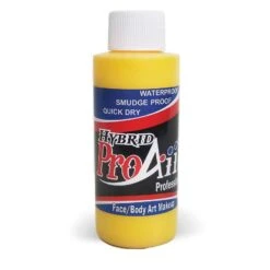 ProAiir Hybrid Waterproof Face And Body Paint 2.0 Oz 29 ProAiir Hybrid Waterproof Face And Body Paint 2.0 Oz -Camera Ready Cosmetics Yellow