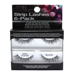 Ardell Professional Strip Lashes 6 Pack Demi Wispies - Black (60066)