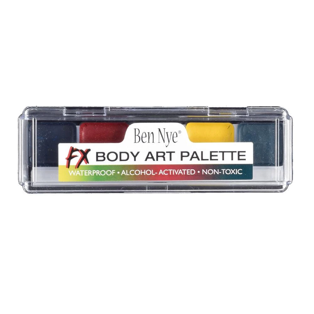 Ben Nye Alcohol Activated Body Art FX Palette (AAP-07) 1 Ben Nye Alcohol Activated Body Art FX Palette (AAP-07)