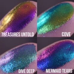 Blend Bunny Cosmetics Trove Multichrome Quad Palette -Camera Ready Cosmetics blend bunny multichrome quad swatch 2