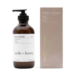 Milk + Honey Body Cream No. 46 (Sandalwood, Vetiver, Cardamom) 8 Oz