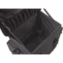Just Case All Black Soft-Sided Nylon Professional Rolling Hairstylist Case - C6402NLAB 5 Just Case All Black Soft-Sided Nylon Professional Rolling Hairstylist Case - C6402NLAB -Camera Ready Cosmetics c6402nlab a5