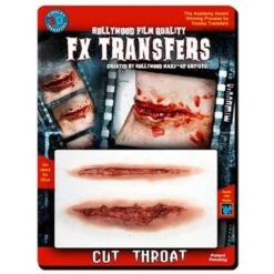 Tinsley Transfers Cut Throat - 3D FX Transfers Medium