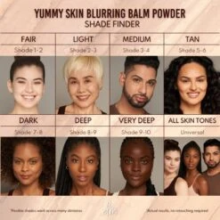 Danessa Myricks Beauty Yummy Skin Blurring Balm Powder -Camera Ready Cosmetics danessa myricks balm powder SHADE FINDER