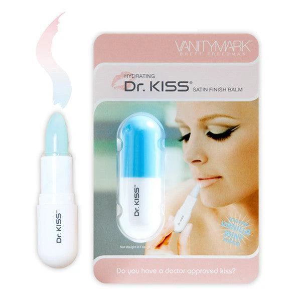 Brett Freedman Dr. Kiss Lip Balm Vanilla Mint 1 Brett Freedman Dr. Kiss Lip Balm Vanilla Mint