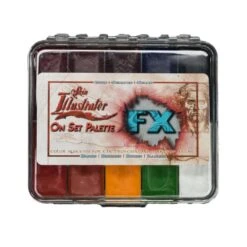 Skin Illustrator On Set FX Palette 5 Skin Illustrator On Set FX Palette -Camera Ready Cosmetics fx on set palette
