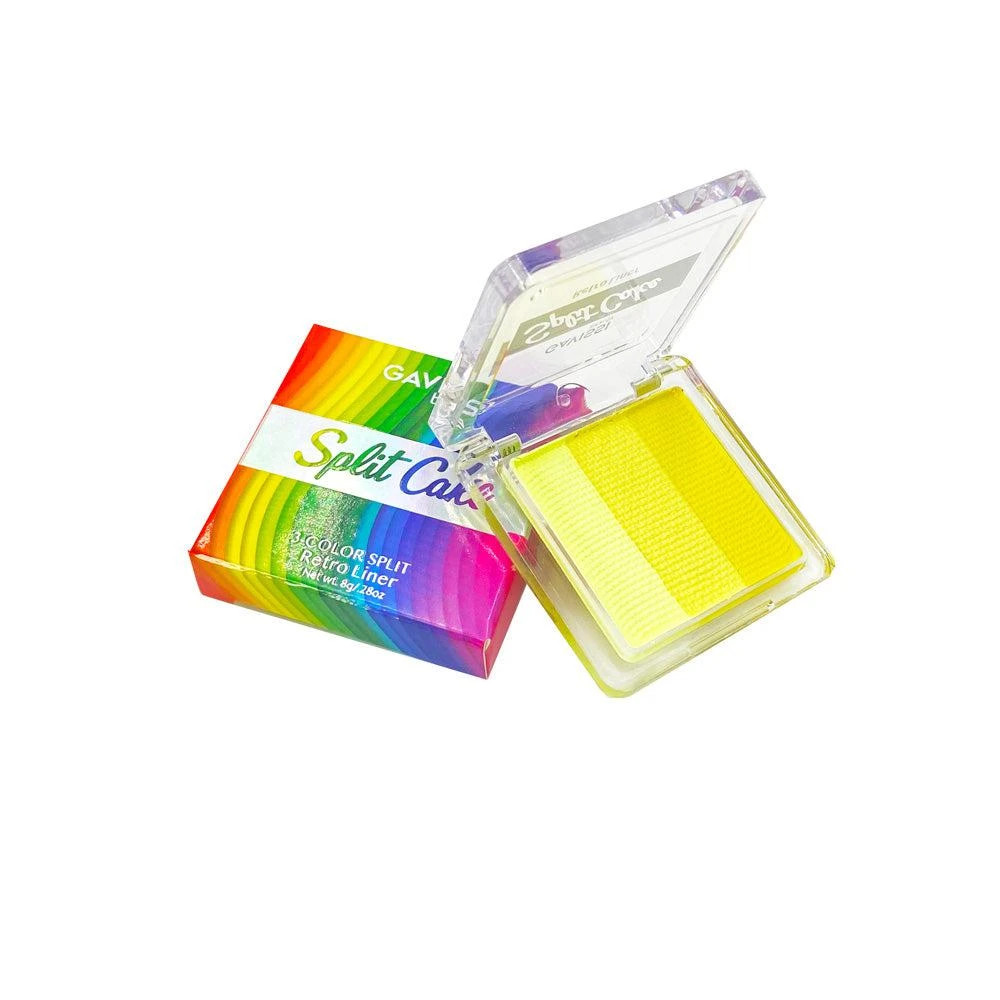 Gavissi Lemonade 3 Color Split Liner 1 Gavissi Lemonade 3 Color Split Liner