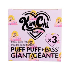 KimChi Chic Beauty Giant Puff Puff Pass Setting Powder 5 KimChi Chic Beauty Giant Puff Puff Pass Setting Powder -Camera Ready Cosmetics giantPuffPuffPasssettingpowderPPP Box 1