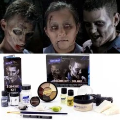 Graftobian Deluxe Zombie Makeup Kit -Camera Ready Cosmetics graftobian Zombie Kit DLX Main 01