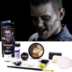 Graftobian Zombie Makeup Kit -Camera Ready Cosmetics graftobian Zombie Kit Main 01