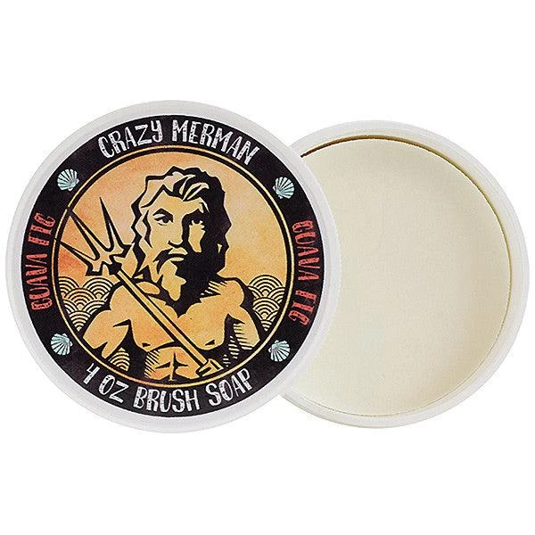 Crazy Merman Brush Soap Guava Fig 1 Crazy Merman Brush Soap Guava Fig