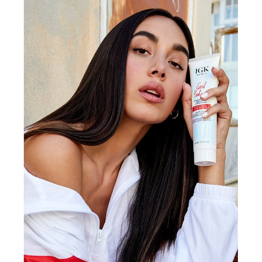 IGK Good Behavior Spirulina Protein Blow Out Balm 4 IGK Good Behavior Spirulina Protein Blow Out Balm - Image 4