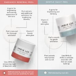 Indie Lee Radiance Renewal Peel -Camera Ready Cosmetics indie lee Peel Comparison V2 1000x 07a86066 2f3a 4bdb 837e 406cd5e5c9db