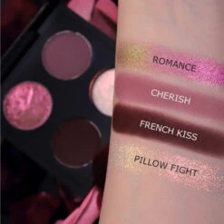 Karla Cosmetics Romance Quad Eyeshadow Palette -Camera Ready Cosmetics karla romance quad swatches SP5