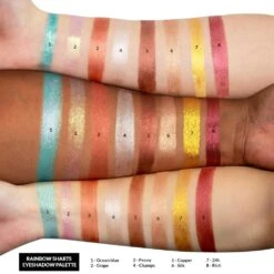 KimChi Chic Beauty Mini Rainbow Sharts Eyeshadow Palette 6 KimChi Chic Beauty Mini Rainbow Sharts Eyeshadow Palette -Camera Ready Cosmetics kimchi rainbow sharts eyeshadow palette Rainbow Sharts Swatch Final 1 1000x 1a88abdb 0c04 41ba 866b d4631b286c82