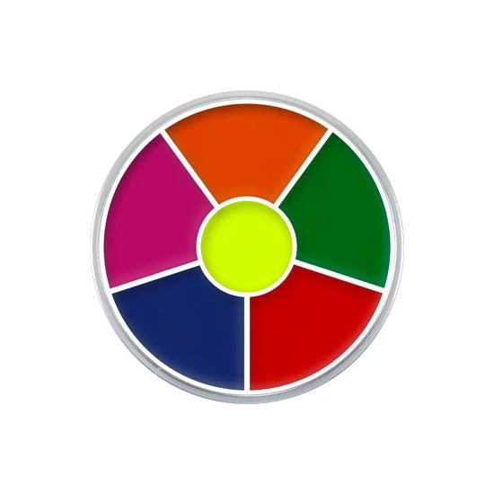 Kryolan Cream Color Circle UV-Dayglow 2 Kryolan Cream Color Circle UV-Dayglow - Image 2