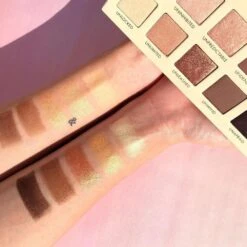 LORAC UNZIPPED™ GOLD Eye Shadow Palette -Camera Ready Cosmetics lorac Unzipped Gold Arm Swatches 1