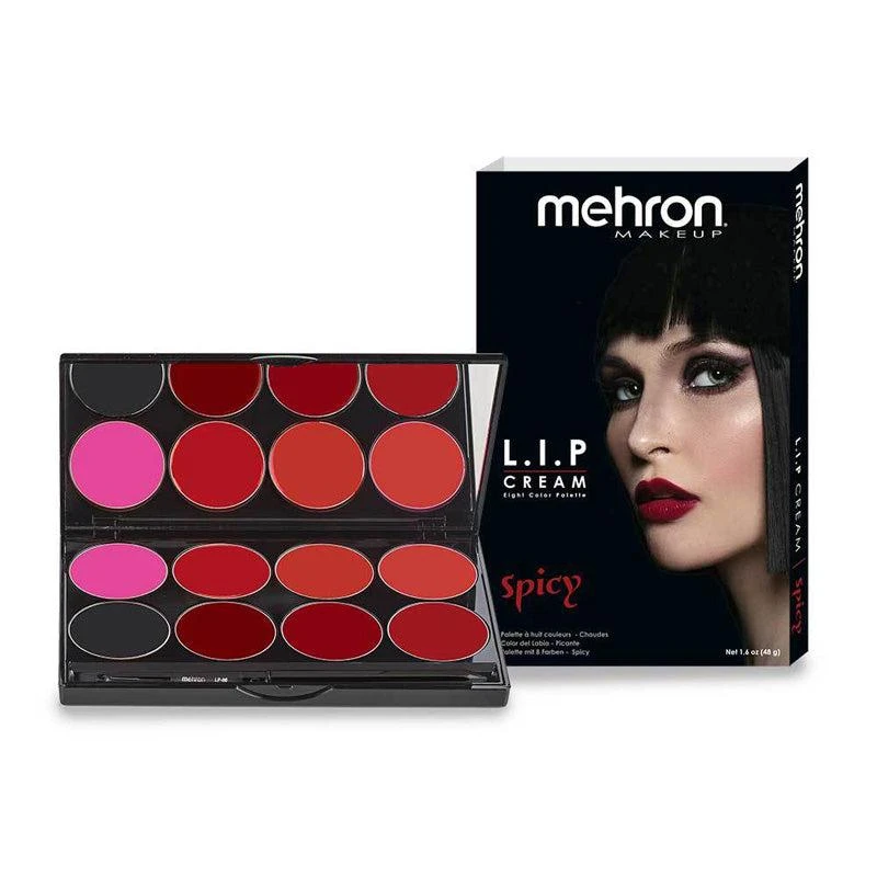Mehron L.I.P. Cream - Sweet & Spicy Palettes 3 Mehron L.I.P. Cream - Sweet & Spicy Palettes - Image 3