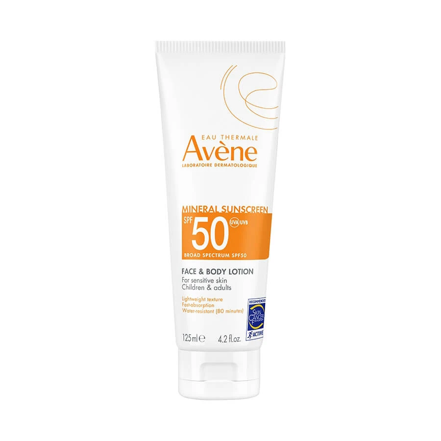 Avène Mineral Sunscreen Face & Body Lotion SPF 50 2 Avène Mineral Sunscreen Face & Body Lotion SPF 50 - Image 2