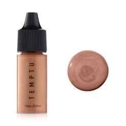 Temptu Perfect Canvas Airbrush Highlighter (0.25 Oz) -Camera Ready Cosmetics perfect canvas airbrush highlighter 25oz bottle rose gold