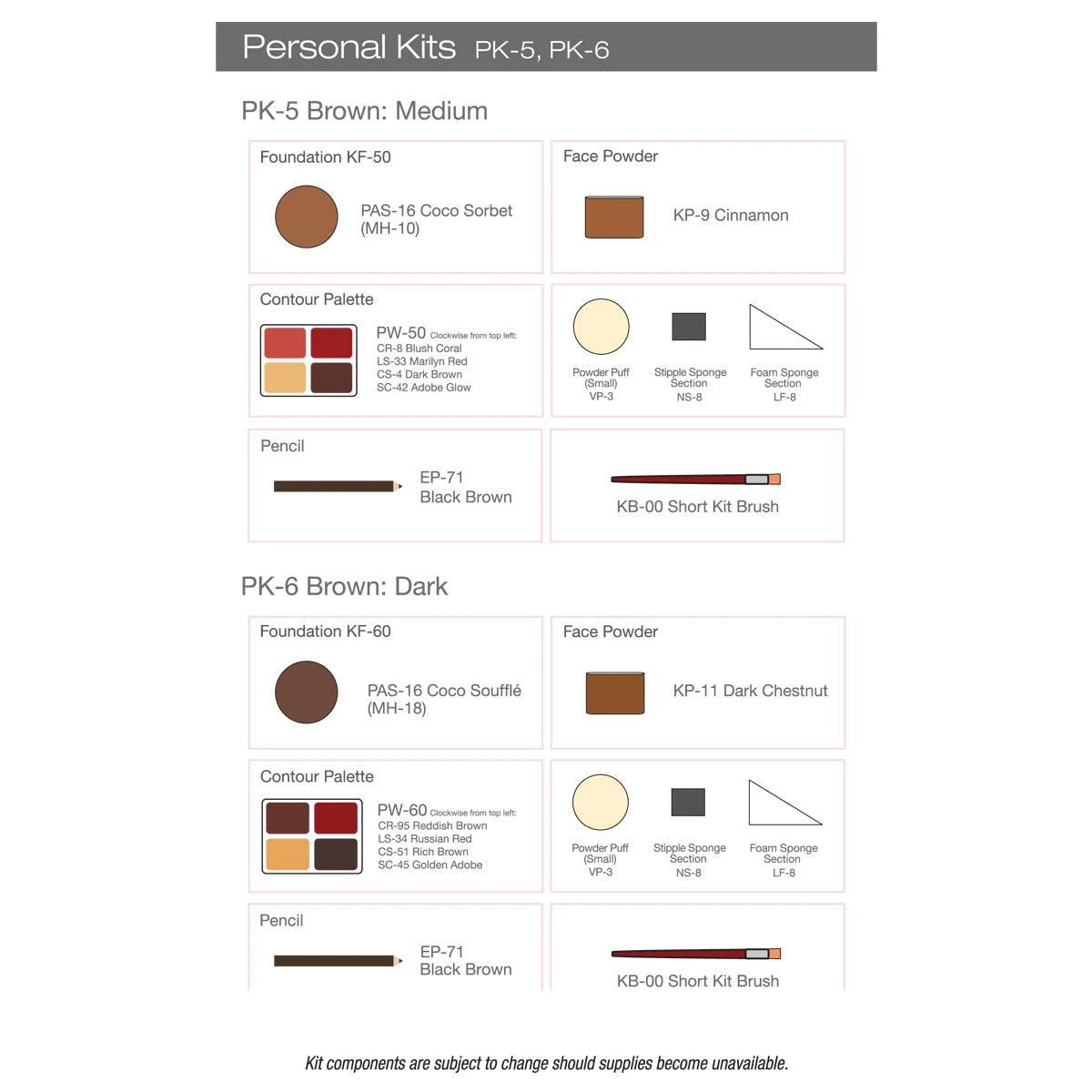 Ben Nye Personal Creme Kit 6 Ben Nye Personal Creme Kit - Image 6