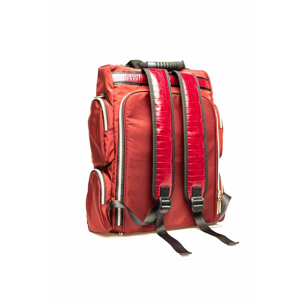 StunnerBee Beauty Boss Backpack Redrum 2 StunnerBee Beauty Boss Backpack Redrum - Image 2