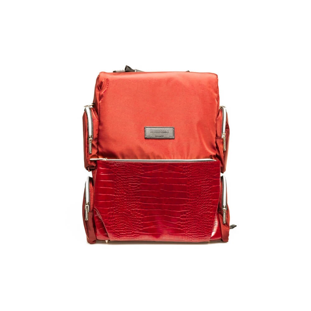 StunnerBee Beauty Boss Backpack Redrum 1 StunnerBee Beauty Boss Backpack Redrum