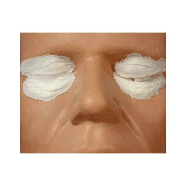 Rubber Wear Aging Eye Lids & Bags Foam Latex Prosthetic (FRW-068) 1 Rubber Wear Aging Eye Lids & Bags Foam Latex Prosthetic (FRW-068)