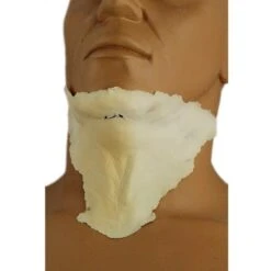 Rubber Wear Double Chin Foam Latex Prosthetic