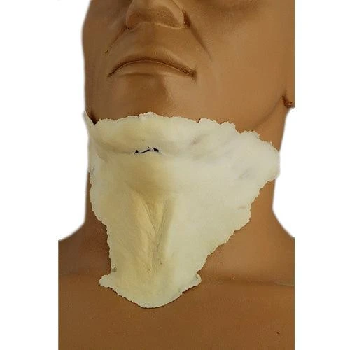 Rubber Wear Double Chin Foam Latex Prosthetic 1 Rubber Wear Double Chin Foam Latex Prosthetic