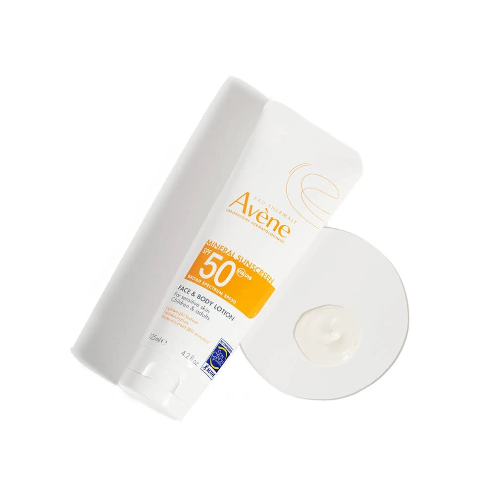 Avène Mineral Sunscreen Face & Body Lotion SPF 50 3 Avène Mineral Sunscreen Face & Body Lotion SPF 50 - Image 3