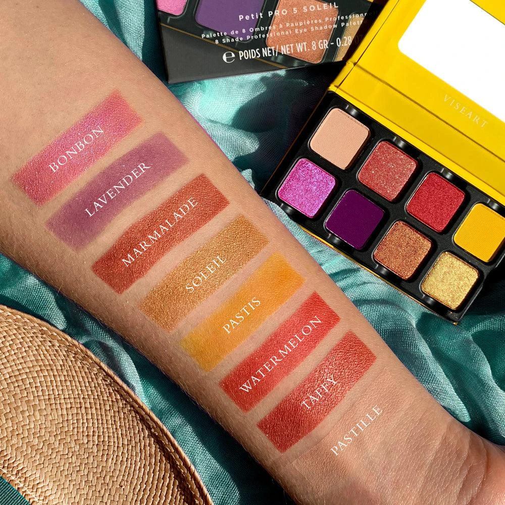 Viseart Petit Pro 5 Eyeshadow Palette Soleil 2 Viseart Petit Pro 5 Eyeshadow Palette Soleil - Image 2