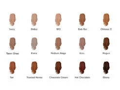 William Tuttle Creme Foundation 22 William Tuttle Creme Foundation -Camera Ready Cosmetics william tuttle color swatches 1